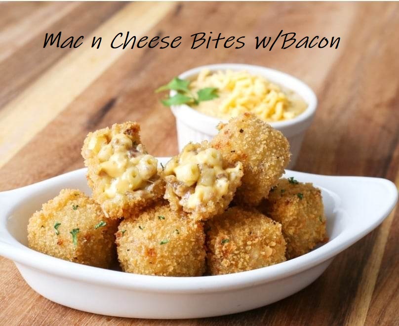 mac n cheese bites Krome Billiards